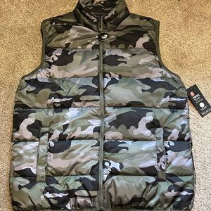 Men’s Swiss Tech Puffer Vest - Camo